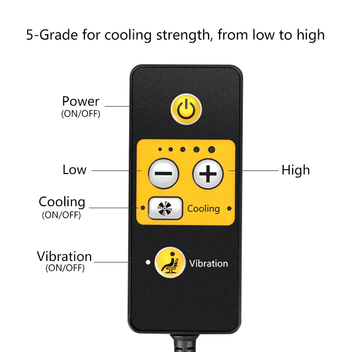 Seat Cushion (Cooling & Vibration)