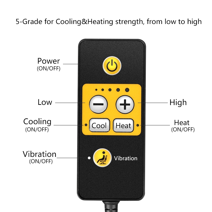 Seat Cushion (Cooling & Heating & Vibrating)