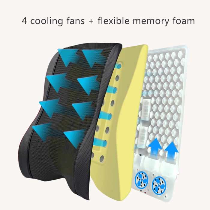 Lumbar support (Cooling + Vibrating)