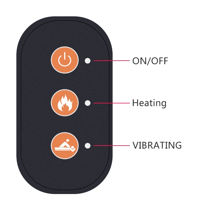 Lumbar support (Heating + Vibrating)